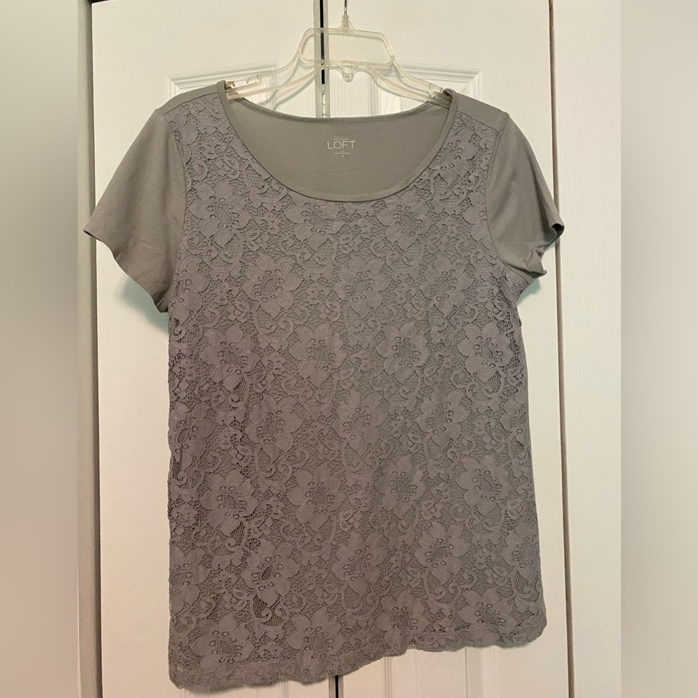 Loft lace shirt
